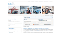 Desktop Screenshot of carrieres.bollore.com